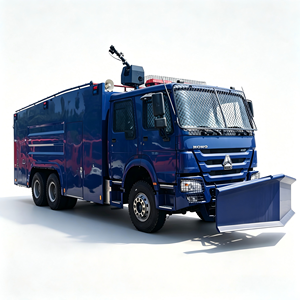 Camion de protection contre les foules Howo 6x4 résistant aux chocs, avec réservoir d'eau de grande capacité et équipement de lutte contre les incendies - Product Image 1