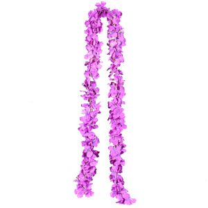 Original Intention <b>Artificial</b> Wisteria Vine 100cm-200cm Silk Flower Wedding Home Decorative Garland - Product Image 5