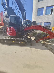 Mini-excavatrice YANMAR VIO55 d'occasion presque neuve, d'origine japonaise, système hydraulique fluide pour travaux d'ingénierie municipale - Product Image 4
