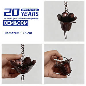 نظام تصريف المياه من السقف، سلسلة مطر من الألومنيوم - Product Image 2