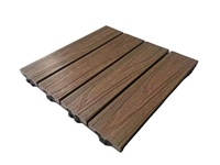 Planches de terrasse en composite bois-plastique WPC, épaisseur 21 mm, design traditionnel, bricolage, terrasse extérieure, interverrouillage, co-extrusion