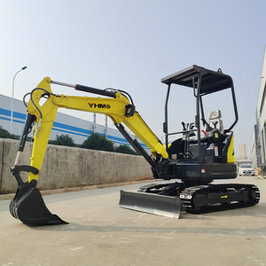 Mini Excavadora hidráulica sobre orugas de 2,5 toneladas, nueva bomba de Motor de núcleo de motor <span class=keywords><strong>barata</strong></span> hecha en China, maquinaria de movimiento de tierras - Product Image 2