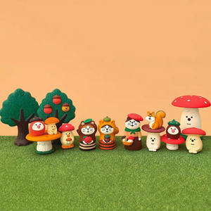 Miniature Diorama Récolte d'automne, artisanat, cadeaux ludiques tendance, style japonais ZAKKA, chat, INS, bonsaï, nourriture, décoration ludique, petites décorations en résine - Product Image 2