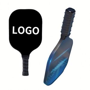 Fiberglass <b>Pickleball</b> Paddle Black Color Portable Long Handle Pickle Ball <b>Racket</b> for Outdoor Sports - Product Image 3