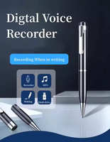Enregistreur vocal en forme de stylo avec réduction du bruit, 128 Go, enregistrement audio