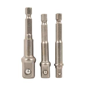 Jeu de douilles Silverline 3pce 1/4 ", 3/8" & 1/2" - Product Image 2