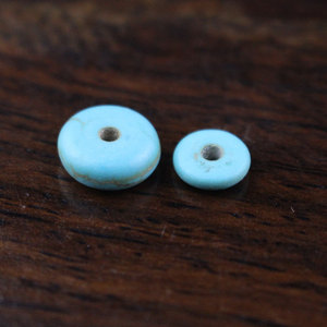 Blue Turquoise Spacer <b>Beads</b> Round 2x6mm 3x8mm For Jewelry Making <b>Stone</b> <b>Beads</b> GP010 - Product Image 1
