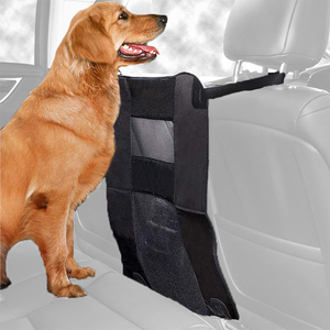 Barrera para perros, sala de conducción segura para coche, cercado de malla ajustable para Gogs con dos ventanas de malla, adecuado para SUV, sedán, Red de valla para perros - Product Image 1