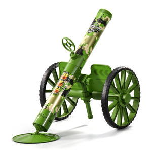 Canon à mortier jouet pour enfants, en plastique, fonctionnement manuel, rotation à 360 degrés, angle réglable, pour garçons de 4 à 8 ans - Product Image 2