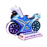 Machine de moto de Simulation interactive d'usine directe à pièces pour enfants monte une voiture jouet électrique