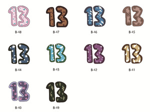 Venta al por mayor número de la suerte 13 tatuajes temporales pegatinas temporal <span class=keywords><strong>Taylor</strong></span> <span class=keywords><strong>Swift</strong></span> pegatina mercancía - Product Image 3