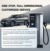 Station de recharge rapide DC commerciale HAIDIRA 40kW-480kW pour véhicules électriques