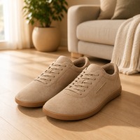 Chaussures décontractées minimalistes personnalisées pour hommes et femmes, à bout large, zéro drop, semelle souple pour les courses quotidiennes