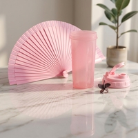 Bouteilles d'eau en plastique sans BPA de 700 ml avec logo personnalisé pour la vente en gros – Nouveauté pour la gym, les fêtes, les boissons, les shakes et les protéines à boire directement