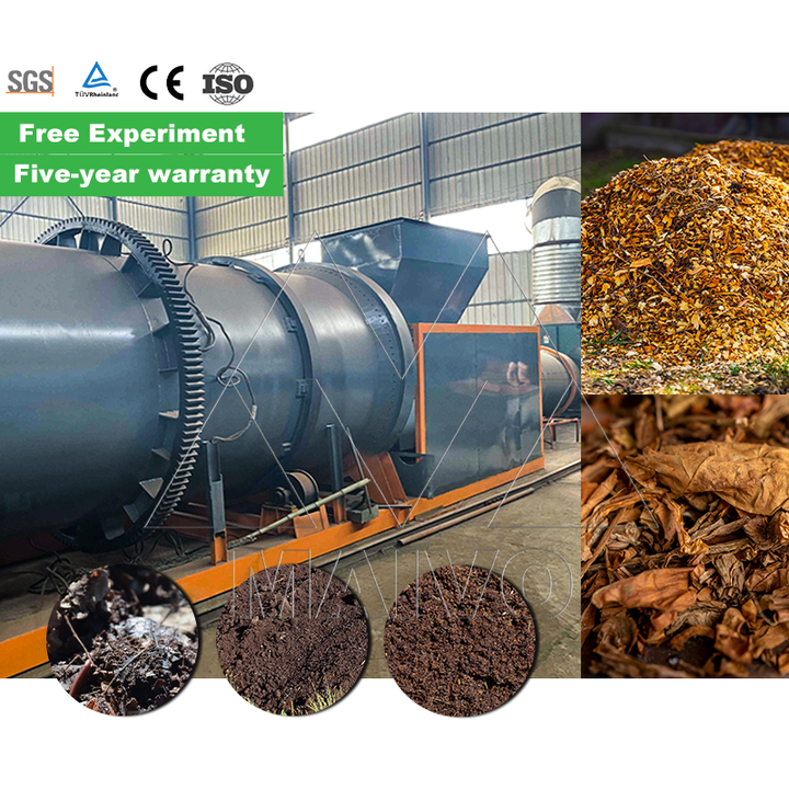Factory Direct Sales Of Organic Fertilizer Fermentation Tank Biological Organic Fertilizer Fermentation Tank Drum Fermenter