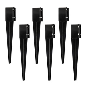 4X4X24 po Base <span class=keywords><strong>de</strong></span> poteau <span class=keywords><strong>de</strong></span> clôture Assemblage rapide Base <span class=keywords><strong>de</strong></span> boîte aux lettres anticorrosion avec <span class=keywords><strong>plaque</strong></span> <span class=keywords><strong>de</strong></span> montage Pièces <span class=keywords><strong>de</strong></span> support Ancrage <span class=keywords><strong>de</strong></span> poteau <span class=keywords><strong>de</strong></span> clôture - Product Image 6
