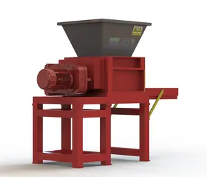 New plastic low noise head material crushing recycling station for small and medium-sized car tire shredder