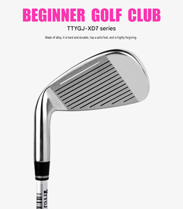 Ensemble de clubs de golf élégants roses pour femmes, 12 clubs pour gauchers et droitiers, avec sac de golf, pour l'extérieur et l'intérieur, en fibre de carbone/acier - Product Image 4