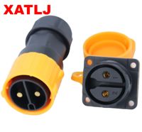 Connecteurs étanches XATLJ M28 2 3 cœurs IP67, prises d'aviation personnalisables, courant 50A, prises étanches pour PCB et FPC