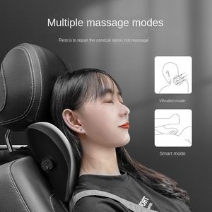 Electric Car Body <b>Massage</b> Pillow with Memory Foam <b>Neck</b> Cushion Waist Back and Headrest Suit for Comfortable Sitting - Product Image 3