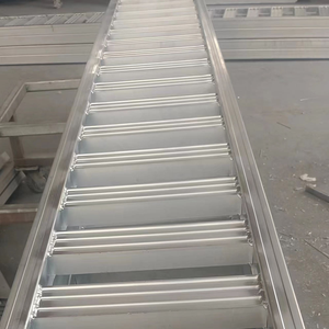 Rampa de Carga de Aluminio Ultra Resistente de 6T con Pista de Goma para Maquinaria, Autos y Motocicletas - Plateada, Inclinación Personalizable, MR-011, 6 Toneladas, L - Product Image 5