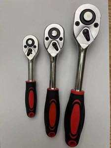 Factory Supply <strong>Ratchet</strong> <strong>Wrench</strong> Set, 1/4" 3/8" 1/2" Quick-release Retractable Socket <strong>Wrench</strong> Reversible - Product Image 3