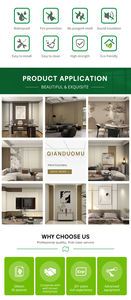 Corniche d'<span class=keywords><strong>angle</strong></span> <span class=keywords><strong>de</strong></span> mur en arc durable décoratif à profil rond en vente pour bordure Profilé en aluminium à panneau mural en Wpc - Product Image 4