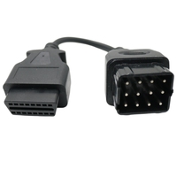 Cable adaptador de diagnóstico OBD2 a 12 pines, lector de códigos de error ECU, enlace de datos para camiones pesados, adecuado para Renault