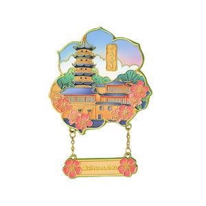 Customized Metal Refrigerator <b>Magnets</b> for Tourist Attractions Landscape Refrigerator <b>Magnets</b> Wholesale - Product Image 1