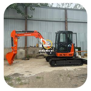 Original Japan High Quality Used ZX55 Mini Excavator From Japan with Hitachi Engine 1 Year Warranty Motor Included - Product Image 1