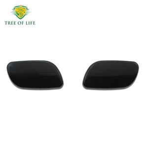 Saab Headlight Washer Nozzle Caps 12786013 12786014 <b>Clip</b> On Plastic Front <b>Bumper</b> Cover For Saab 9-3 93 - Product Image 1