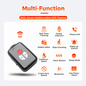 Dispositivo <span class=keywords><strong>de</strong></span> Rastreo GPS Mini P02L, Intercomunicador Global Inalámbrico, Rastreador GPS <span class=keywords><strong>para</strong></span> Gestión <span class=keywords><strong>de</strong></span> Personal - Product Image 3