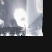 Sac en papier de riz transparent à impression personnalisée 1kg/5kg/10kg sac sous vide en brique de riz épaissie avec poignée sac d'emballage