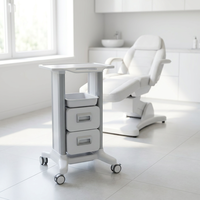 Chariot de rangement pour équipement de salon de beauté, chariot de rangement pour clinique dentaire et hôpital, chariot de rangement pour salon de massage