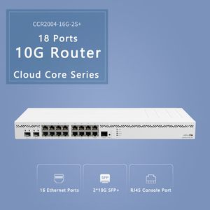 Bộ định tuyến thông minh Mikrotik CCR2004-16G-2S + 10g Bộ định tuyến Ros cấp doanh nghiệp Bộ định tuyến lõi đám mây - Product Image 6