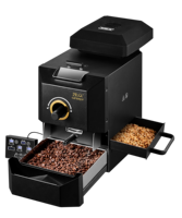 Machine à torréfier le café automatique 500g en acier inoxydable à contrôle numérique, sans fumée, à flamme directe, électrique, pour usage commercial et domestique
