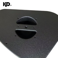 KD-X12 Haut-parleur de monitoring de scène coaxial passif professionnel 12 pouces 1600W de puissance maximale, haute pression sonore, résistant aux retours, portable pour églises et spectacles en direct