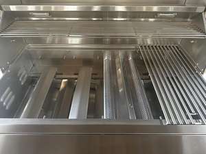 Barbecue à gaz commercial à 5 brûleurs en acier inoxydable 304 avec couvercle - Product Image 3