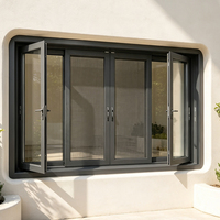 Proveedor de Ventanas Corredizas al por Mayor HUACAI, Stock Disponible, Entrega Rápida, Ventana de Aluminio para Distribuidores