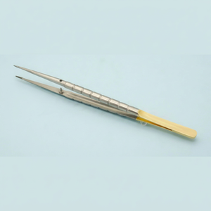 Pinzas de Microsutura Castroviejo TC de 7 Pulgadas, Instrumento Quirúrgico Oftálmico de Acero Inoxidable, Microcirugía de Precisión Manual - Product Image 1