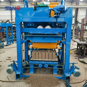 Machine automatique hydraulique QT4-25 pour la fabrication de blocs <span class=keywords><strong>creux</strong></span> autobloquants et ligne de production de briques - Product Image 3