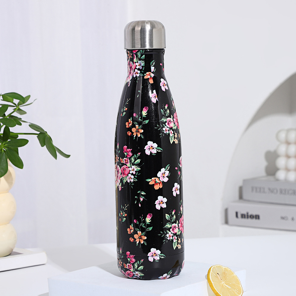 Serie B &amp; b-flores negras