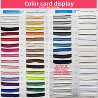 Ensemble de tissus d'ameublement en polyester tressé Lurex brillant coloré à double rayure - Housses de couette, coussins de canapé, garnitures pour sweats à capuche, accessoires vestimentaires