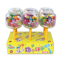 Mélange de bonbons de marque privée cadeau en vrac doux mignon différentes formes assorties vente en gros liquide jouet fruits bonbons gommeux