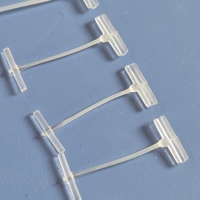 Broche d'étiquette de fixation barbelée pour étiquette de prix de vêtements, barbes d'étiquette en plastique avec Taggergun, épingles de sécurité antivol