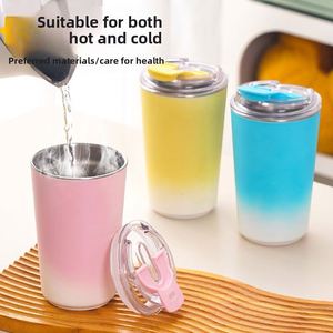 Taza de Café de Acero Inoxidable 316 Estilo Americano con Diseño Nórdico y Minimalista, Portátil para Viajes, para Hombres y Mujeres, Taza para Cola - Product Image 4