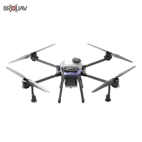 BROUAV Drone agricole à moteur à essence de 20L