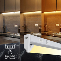 Tube LED encastrable XGYT5 E16 16W à intensité variable, orientable, installation facile pour éclairage de placard