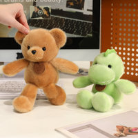 Peluche Lapin en Flanelle Super Douce avec Rembourrage en Coton PP, Cadeau de Fête Unisexe pour Enfants