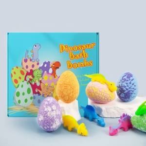 Wholesale Customized Organic Dinosaur Eggs <strong>Toys</strong> Children's Bathing Soothing Items Including Bath Bombs